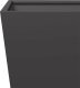 vidaXL vidaXL Donice ogrodowe, 2 szt., czarne, 30x30x30 cm, stalowe 8