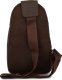 Beltimore Saszetka nerka przez ramię crossbody męska modna torba dwukomorowa skóra naturalna brązowa F01 6