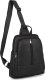 Beltimore Saszetka nerka przez ramię crossbody męska modna torba dwukomorowa skóra naturalna czarna F04 4