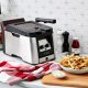Frytkownica Tefal Tefal Clear Duo FR600D , deep fryer (stainless steel/black) 6