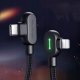 Kabel USB Mcdodo MCDODO KABEL KĄTOWY 90 USB-C LIGHTNING DWUSTRONNY DO IPHONE 13 14 LED 2M 1