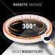 HMS ZESTAW HULA HOP MAGNETYCZNY WHITE/ORANGE HHM21 Z LICZNIKIEM HMS + PAS WYSZCZUPLAJĄCY BR1313 5