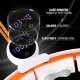 HMS ZESTAW HULA HOP MAGNETYCZNY WHITE/ORANGE HHM21 Z LICZNIKIEM HMS + PAS WYSZCZUPLAJĄCY BR1313 9