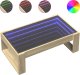 vidaXL Stolik kawowy z LED Infinity, dąb sonoma, 90x53x30 cm 2