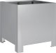 vidaXL Donica ogrodowa 30x30x30 cm galwanizowana stal 6