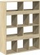 vidaXL vidaXL Regał/przegroda, dąb sonoma, 100x33x125,5 cm 2
