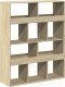 vidaXL vidaXL Regał/przegroda, dąb sonoma, 100x33x125,5 cm 6