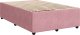 vidaXL vidaXL Łóżko kontynentalne z materacem, różowe, 120x200 cm, aksamit 9
