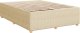 vidaXL vidaXL Łóżko kontynentalne z materacem, kremowe, tkanina, 140x200 cm 9