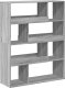 vidaXL Regał/przegroda, szary dąb sonoma, 100x33x125,5 cm 6