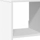 vidaXL Regał/przegroda biały 100x33x125,5cm 7