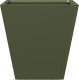 vidaXL vidaXL Donice ogrodowe, 2 szt., oliwkowozielone, 30x30x30 cm, stalowe 5
