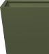 vidaXL vidaXL Donice ogrodowe, 2 szt., oliwkowozielone, 30x30x30 cm, stalowe 8