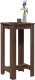 vidaXL Stolik barowy, brązowy dąb, 51x50x103,5 cm 1