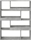 vidaXL vidaXL Regał/przegroda do pokoju, szarość betonu, 100x33x125,5 cm 4