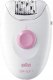 Depilator Philips Depilator Braun Silk-épil 1 1-176, biały/różowy 6