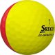 Srixon morele Piłki golfowe SRIXON Q-STAR TOUR DIVIDE żółto-czerwone, 12 szt 2
