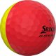 Srixon morele Piłki golfowe SRIXON Q-STAR TOUR DIVIDE żółto-czerwone, 12 szt 3