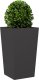 vidaXL vidaXL Donice ogrodowe, 2 szt., czarne, 45x45x75 cm, stalowe 3