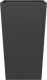 vidaXL vidaXL Donice ogrodowe, 2 szt., czarne, 45x45x75 cm, stalowe 5
