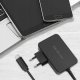 Ładowarka Qoltec Ładowarka sieciowa Qoltec PD 120W | 5-28V | 3-4.5A | USB-C | Czarna 3