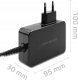 Ładowarka Qoltec Ładowarka sieciowa Qoltec PD 120W | 5-28V | 3-4.5A | USB-C | Czarna 4