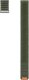 Samsung Pasek Fabric Band Samsung ET-SVL30SKEGEU do Watch7 / 6 / 5 / 4 20mm S/M zielony/green 1