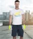 Ardon T-SHIRT POWERWORK - stylowy nadruk, 95% bawełna, 5% elastan 180 g/m2 - biały H9329 M 2