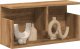 vidaXL vidaXL Szafka ścienna, 60x20x30 cm, dąb artisian 1