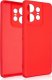 Beline Beline Etui Silicone Motorola Edge 50 Pro czerwony/red 1