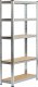 Fancy Garden REGAŁ METALOWY 70x30x154 SREBRNY 6