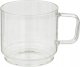 Secret de Gourmet Szklane filiżanki do kawy na stojaku GLASS, 300 ml 2