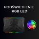 Podstawka chłodząca Rampage Showy 15-17", RGB, regulowana (AD-RC8 SHOWY) 9