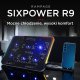 Podstawka chłodząca Rampage Sixpower R9 15,6", RGB, regulowana 9