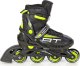 Rolki Raven Inlineskates Rolki Regulowane RAVEN Profession Black/Lime 28-32 2