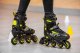 Rolki Raven Inlineskates Rolki Wrotki Łyżwy 4w1 Regulowane RAVEN Profession Black/Lime 28-32 9