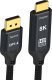 Reagle Reagle Kabel Display Port do HDMI DP DisplayPort 8K@60Hz 4k@144Hz 1M 1