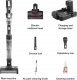 Odkurzacz pionowy Jimmy Jimmy | Vacuum cleaner and washer | PW11 Pro | Cordless operating | Washing function | 460 W | 21.6 V | Operating time (max) 80 min | Warranty 24 month(s) 3