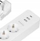 Orno ORNO TUYA EXTENSION CORD 3 SOCKETS WITH GROUNDING 2x USB SMART WI-FI WHITE 4