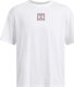 Under Armour Koszulka Under Armour UA Męski T-shirt z nadrukiem M Hw Os Sm Box Ss - biały XXL 1