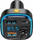 XO FM transmitter + charger BCC08 BT MP3, black 3