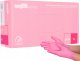 Zarys International Group Rękawice easyCARE nitrylowe, bezpudrowe 100 szt. S Różowy 1