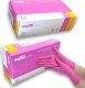 Zarys International Group Rękawice easyCARE nitrylowe, bezpudrowe 100 szt. M Różowy 30