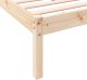 vidaXL vidaXL Dłuższe łóżko bez materaca, 90x210 cm, lite drewno sosnowe 7