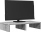 vidaXL vidaXL Podstawka pod monitor, szary dąb sonoma, 50x27x10 cm 2