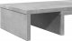 vidaXL vidaXL Podstawka pod monitor, regulowana, szarość betonu, 80x24x10,5cm 6