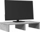vidaXL vidaXL Podstawka pod monitor, szarość betonu, 50x27x10 cm 2