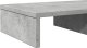 vidaXL vidaXL Podstawka pod monitor, szarość betonu, 50x27x10 cm 6