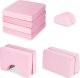 Ecotoys Sofa składana modułowa dla dzieci duża 2 osobowa DIY 10 miękkich poduch - różowa ECOTOYS 8