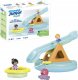 Playmobil Zestaw z figurkami Junior Aqua 71 687 Pływająca wyspa ze zjeżdżalnią 1